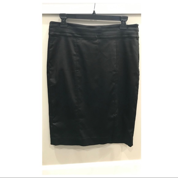 White House Black Market Dresses & Skirts - WHBM Black Satin Skirt